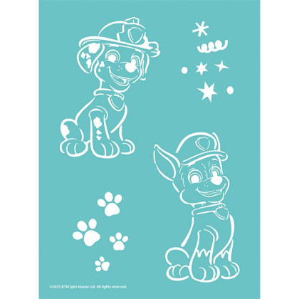 Omalovánky s foukacími fixy Paw Patrol/Tlapková Patrola