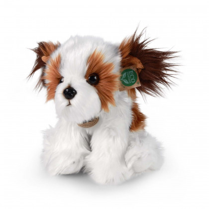 Plyšový pes shih tzu sedící 28cm ECO-FRIENDLY