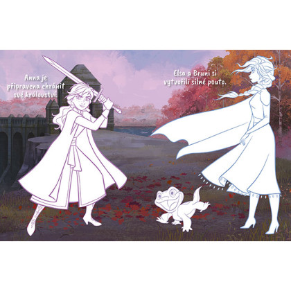 Omalovánky a 100 tetování FROZEN - Ledové království