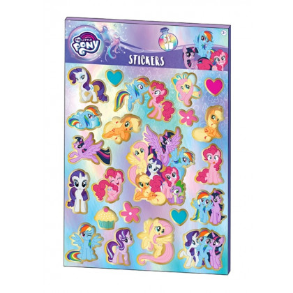 Sada samolepek 6 listů My Little Pony
