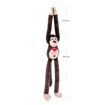 Opička Coffee-Hug me 70cm