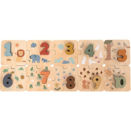 2Kids Toys Puzzle Počítání se zvířátky