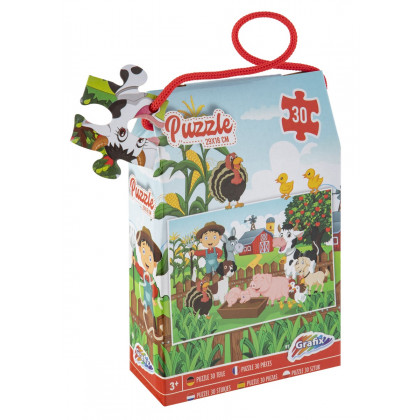 Puzzle 30 dielikov 29x18 cm Farma