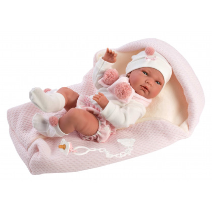 Llorens M738-62 oblečenie pre bábiku bábätko NEW BORN veľkosti 40-42 cm