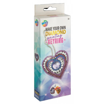 Kreatívny set výroba diamantového prívesku srdca