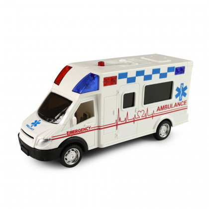 Auto ambulance so zvukom a svetlom