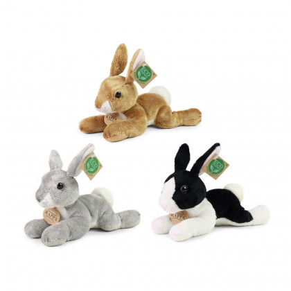 Plyšový králik ležiaci 18 cm ECO-FRIENDLY