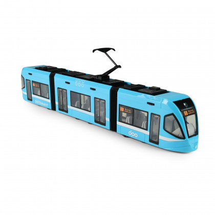 Moderná električka DPO Ostrava modrá 47 cm