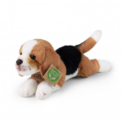 Plyšový bígl ležiaci 20 cm ECO-FRIENDLY