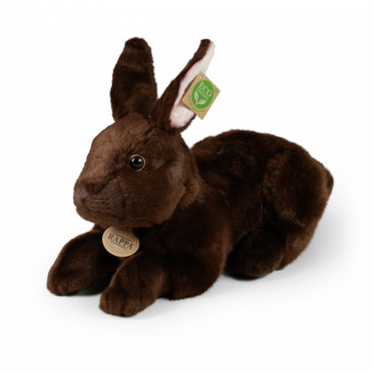 Plyšový králik hnedý ležiaci 36 cm ECO-FRIENDLY