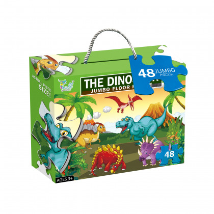 Puzzle dinosaury maxi 48 ks 92 x 62 cm