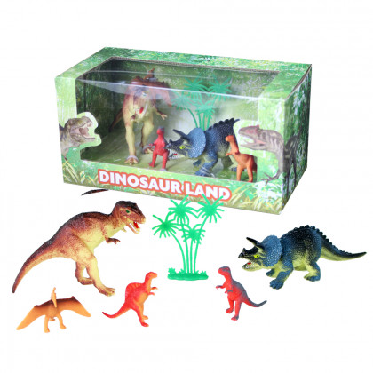 Dinosaury 5-13 cm v krabici
