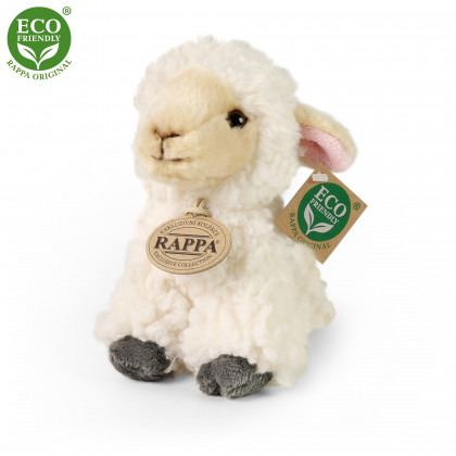 Plyšové ovca sediace 16 cm ECO-FRIENDLY