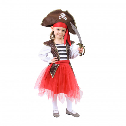 Detský kostým pirátka (S) e-obal
