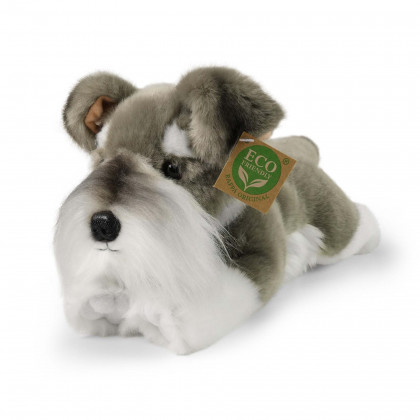 Plyšový pes bradáč ležiaci 28 cm ECO-FRIENDLY