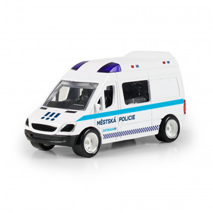 Kovové auto polícia Ostrava 7 cm