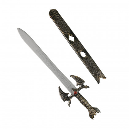 Rytiersky meč v púzdre 59 cm
