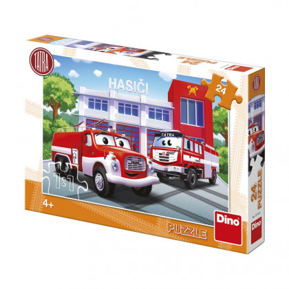 Puzzle 24 dielikov Tatra hasiči