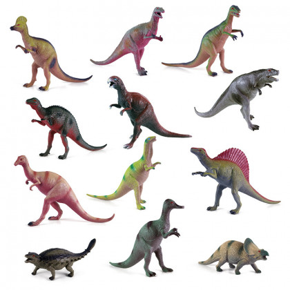 Dinosaurus, 12 druhov 25 - 33 cm