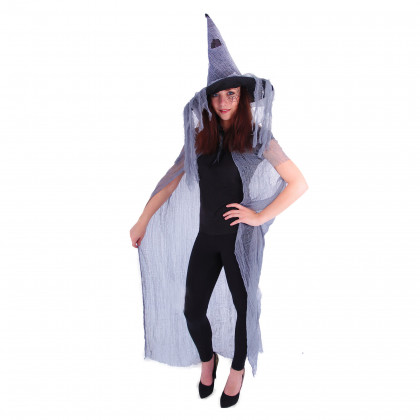 Plášť čarodejnícky s klobúkom pre dospelých