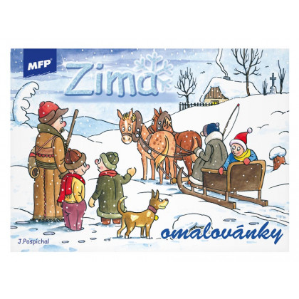 Omaľovánky MFP Zima