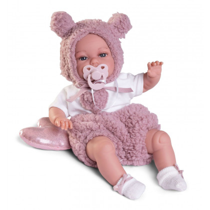 Antonio Juan 70361 TONETA - realistická bábika bábätko so špeciálnou pohybovou funkciou a mäkkým látkovým telom - 34 cm