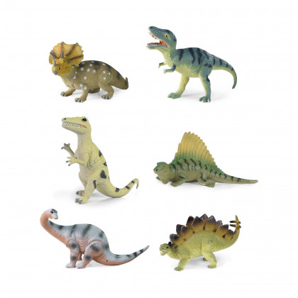 Dinosaury 6 druhov 20 - 23 cm