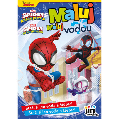 Omaľovánka A5 Maľuj vodou SPIDEY