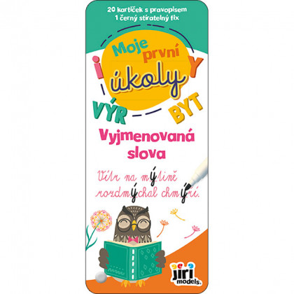 Moje prvé úlohy Vymenované slová