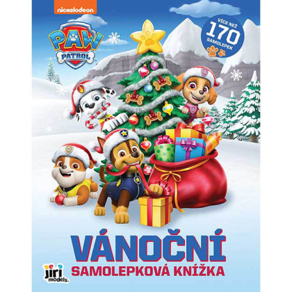 Vianočná samolepková knižka Paw Patrol/Tlapková Patrola