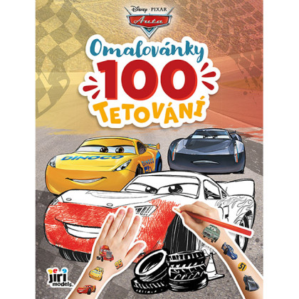 Omaľovánky a 100 tetovaní CARS - Autá