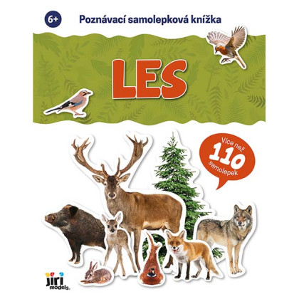 Poznávacia samolepková knižka Les
