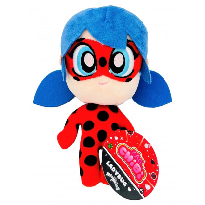 Miraculous: Lienka čierny kocúr plyšova Lady Bug