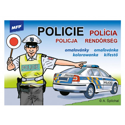 Omaľovánky MFP Polícia