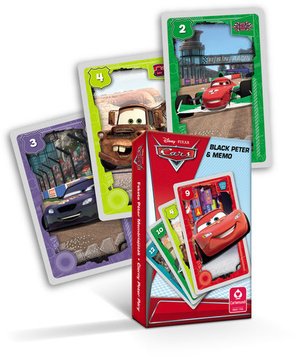 Karty Čierny Peter - Cars
