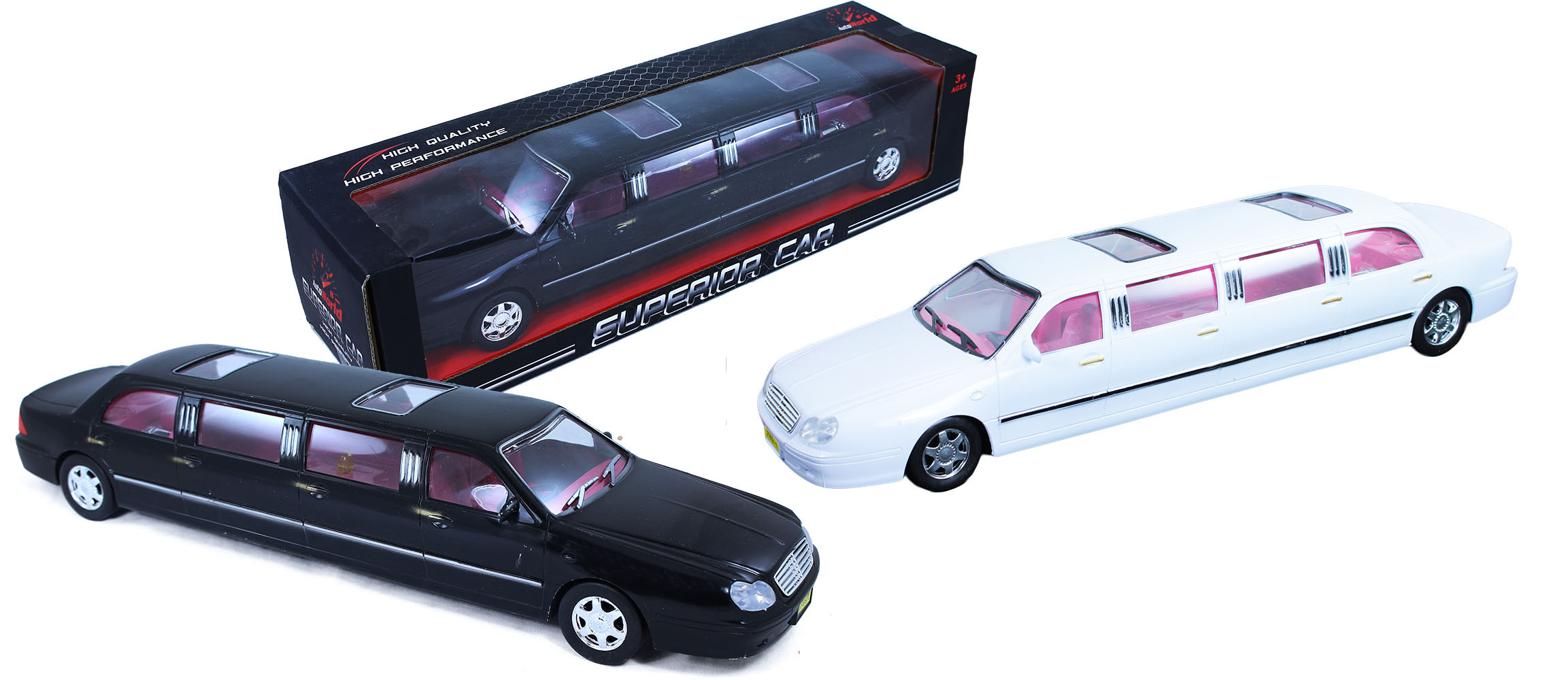 auto limuzína DELUXE, 2 druhy