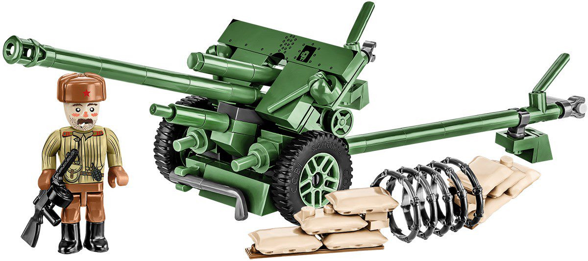 COBI 2293 World War II Ruský divízny kanón ZiS-3