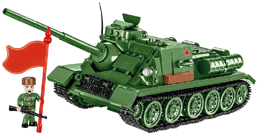 COBI 2541 World War II Ruský stíhač tankov SU-100