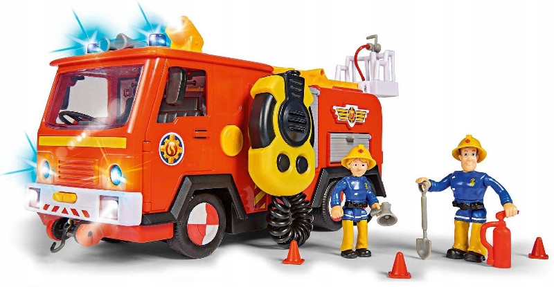 Požiarnik Sam Hasičské auto Jupiter Mega Deluxe 28 cm