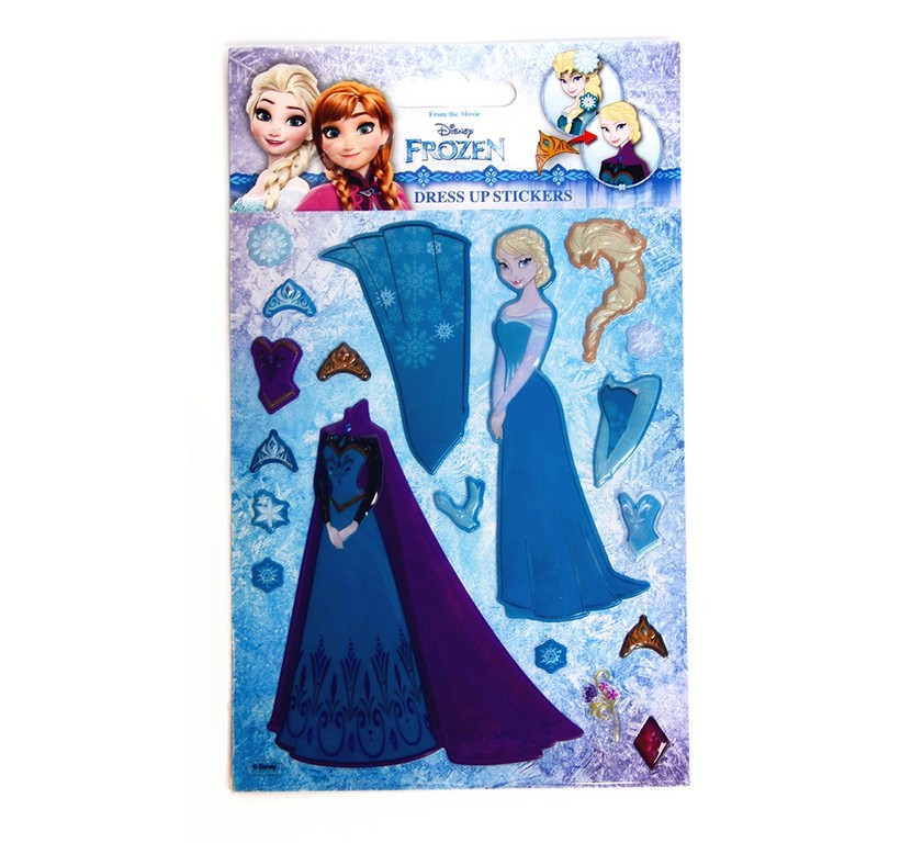 samolepky oblečenie FROZEN - Ľadové kráľovstvo