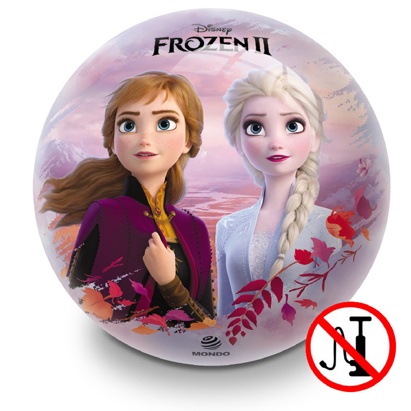 lopta FROZEN - Ľadové kráľovstvo, 23 cm vyfúknutá