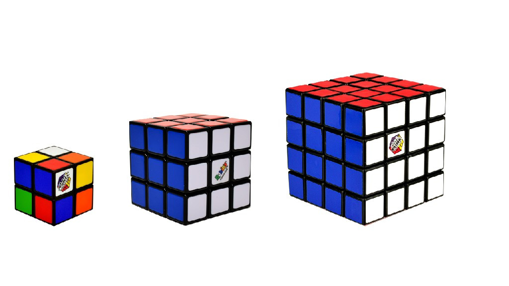 Rubikova kocka sada Trio (2x2x2 + 3x3x3 + 4x4x4)