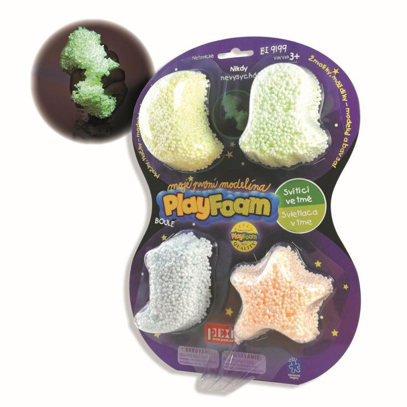 PlayFoam Boule svietiace 4pack