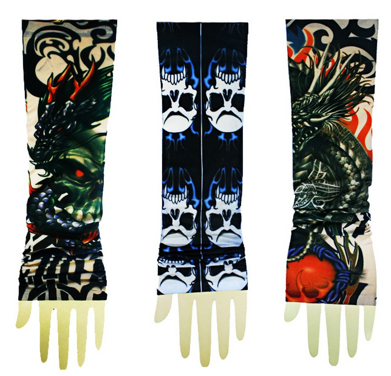 tetovanie návlek, 3 druhy