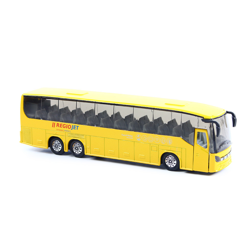Kovový autobus RegioJet, 19 cm