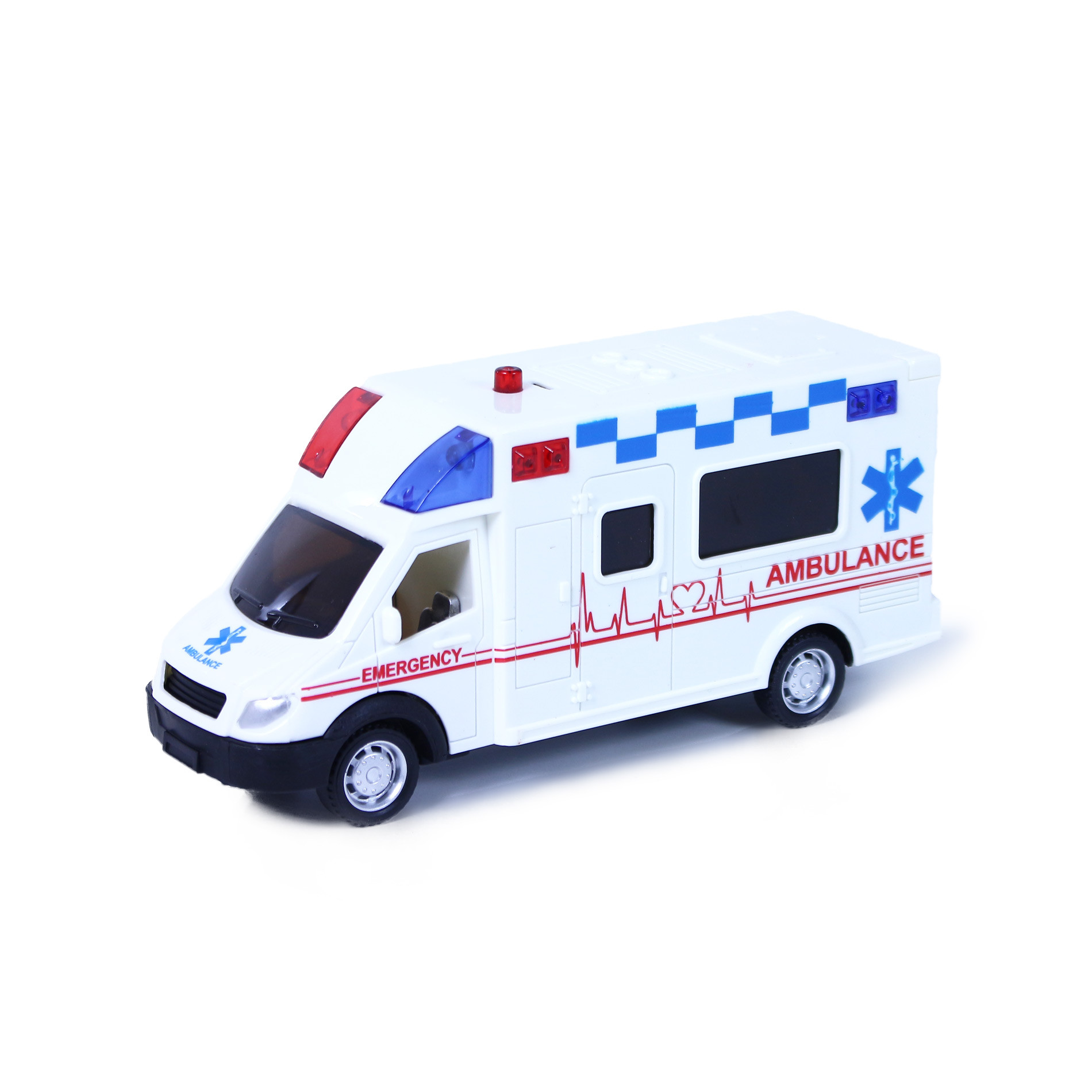 Auto ambulance so zvukom a svetlom