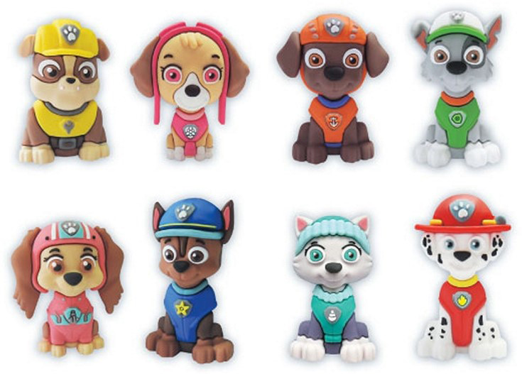 Figúrka Paw Patrol v kapsule/guli 65 mm