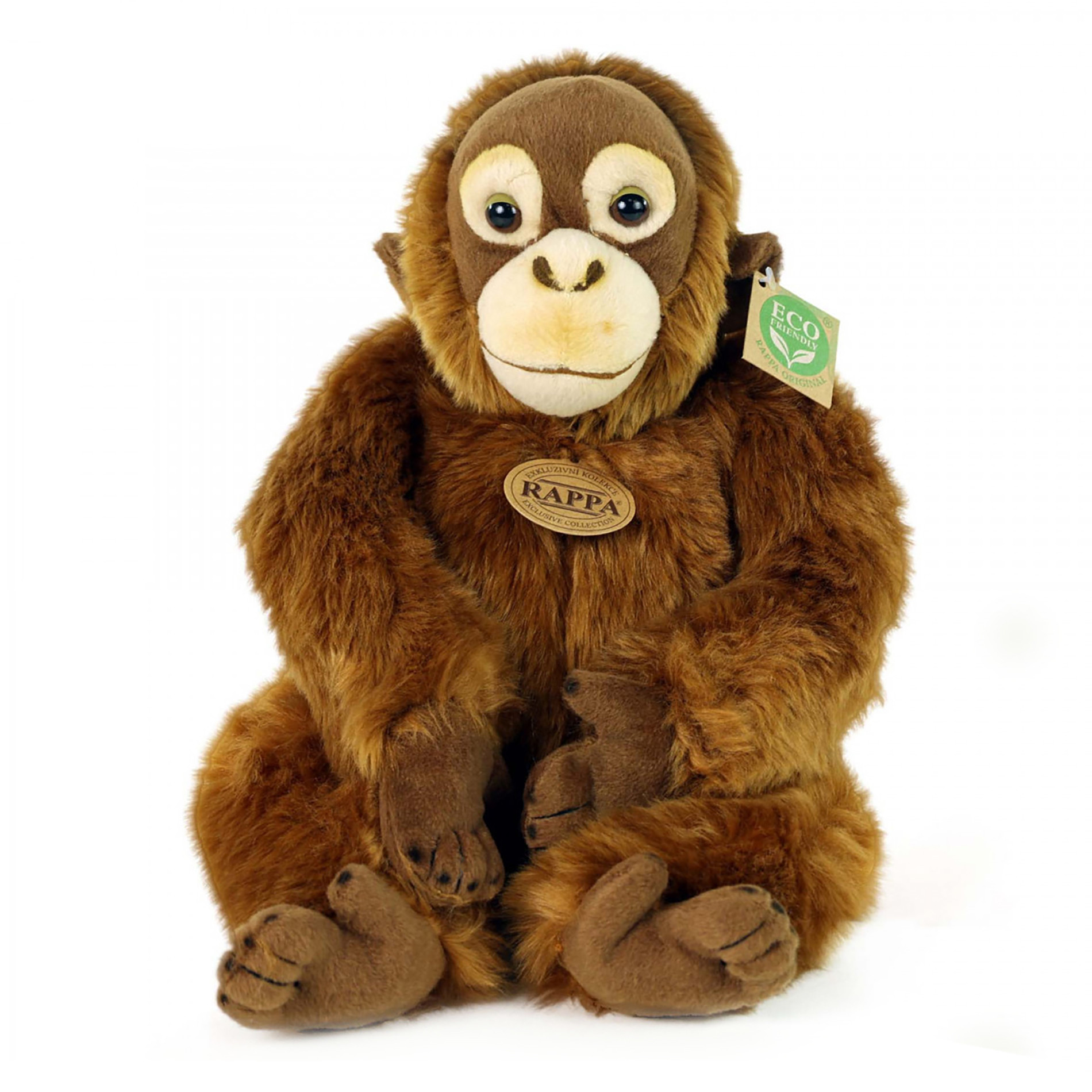 Plyšová opice orangutan 27 cm ECO-FRIENDLY