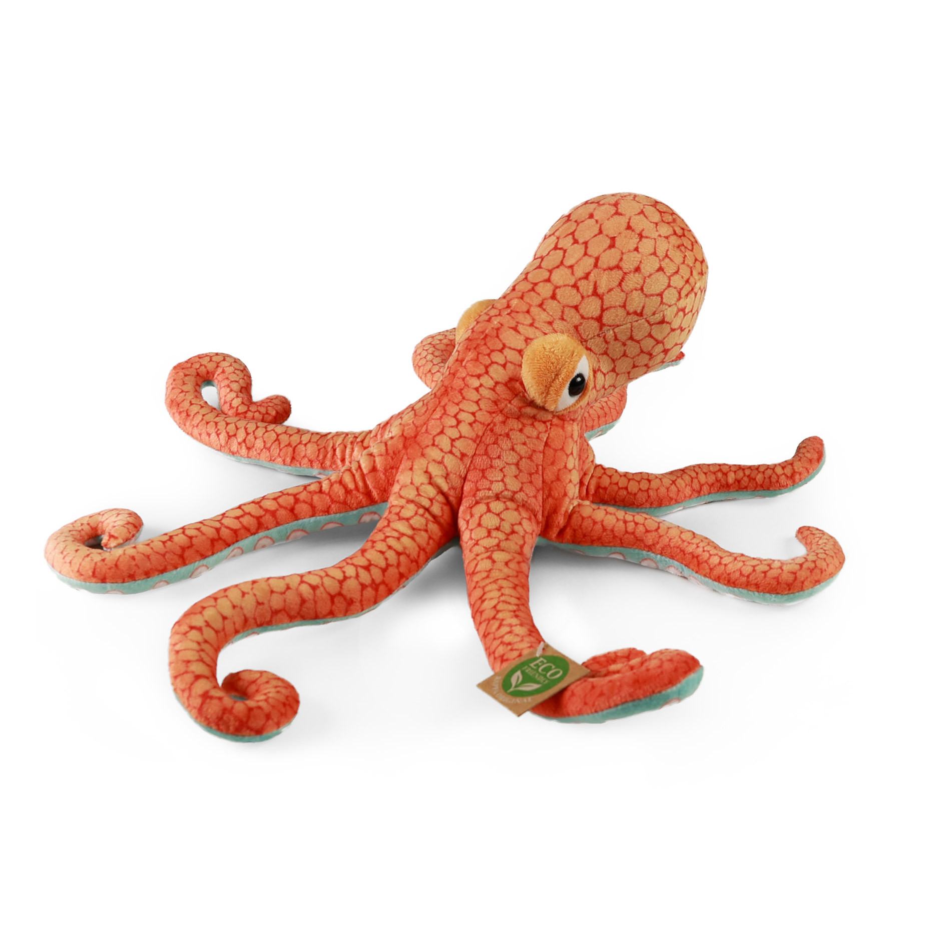 Plyšová chobotnica 36 cm ECO-FRIENDLY