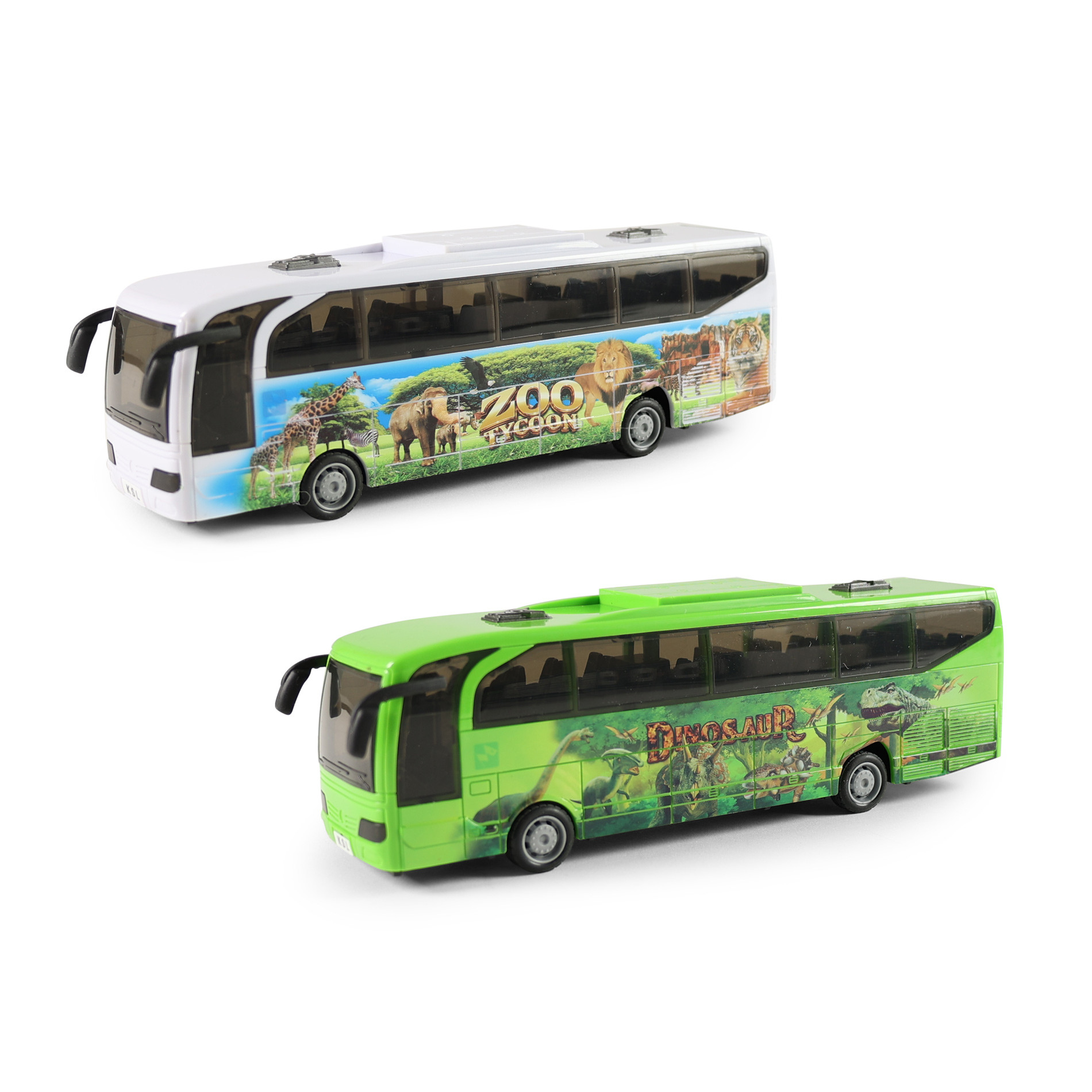 Autobus so zvukom a svetlom 23 cm